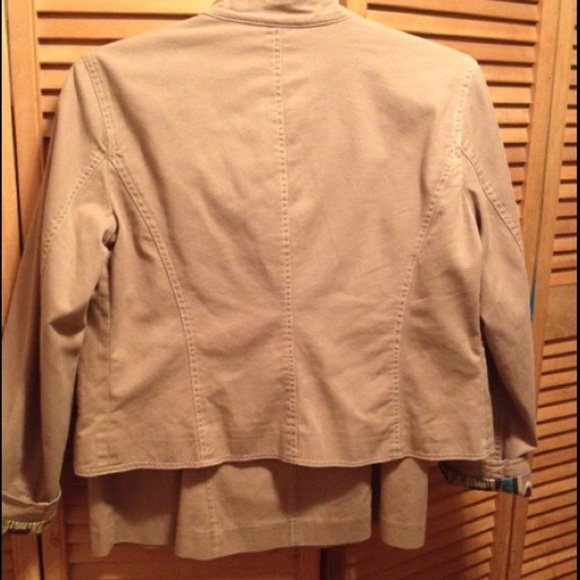 W Work to Weekend Khaki Skirt Suit - Picture 4 of 8